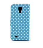 Galaxy S4 Polka Dot Blue Case