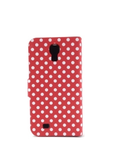 Galaxy S4 Polka Dot Red Case